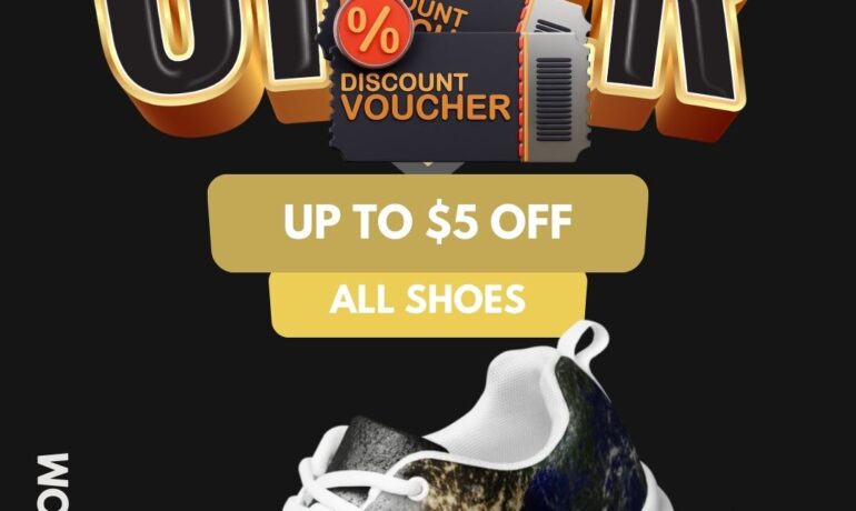 $5 Dollar Off All iAPOM.com’s Sneakers